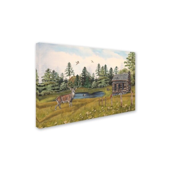 Jean Plout 'Wilderness Lodge 12' Canvas Art,30x47